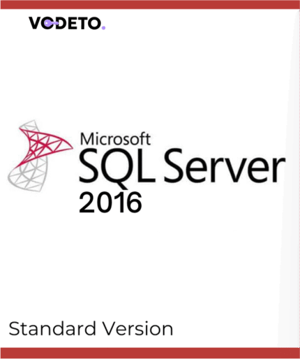 SQL Server 2016 standard license – 1 USER