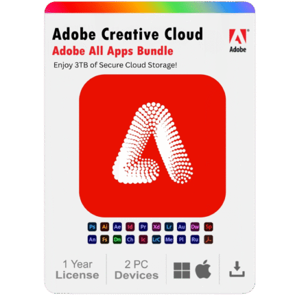 Adobe Firefly 2025 1 Year Subscription For Windows And Mac 2PC