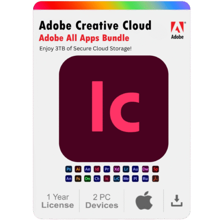 Adobe InCopy 2025 1-Year Subscription for Mac (2 Devices)