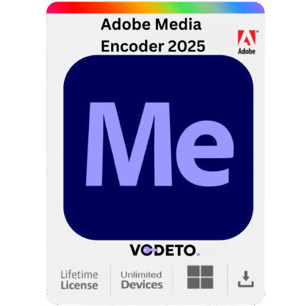 Adobe Media Encoder 2025 With Lifetime License For Windows Unlimited Devices