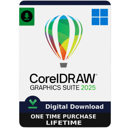 CorelDRAW Graphics Suite 2025 Lifetime License For Windows Unlimited Devices