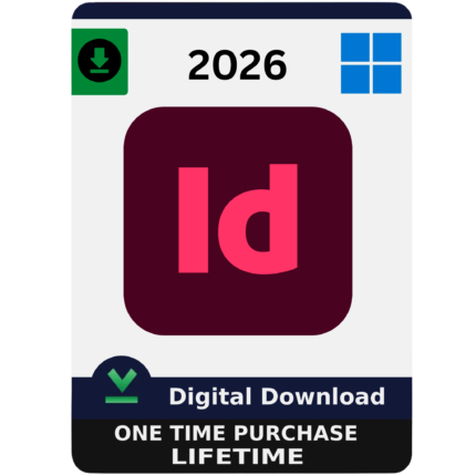 Adobe InDesign 2026 Lifetime License For Windows Unlimited Devices