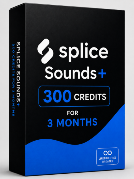 Splice Sounds + 3 Months Subscription with 300 Credits