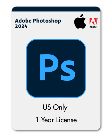Adobe Photoshop 2024 | 1-Year License | Mac