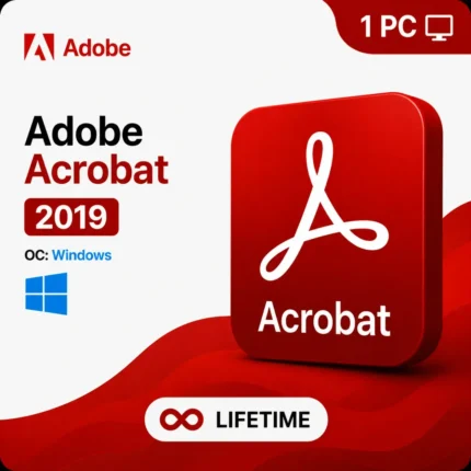 Adobe Acrobat Pro DC 2019 Lifetime For Windows