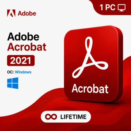 Adobe Acrobat Pro DC 2021 Lifetime For Windows